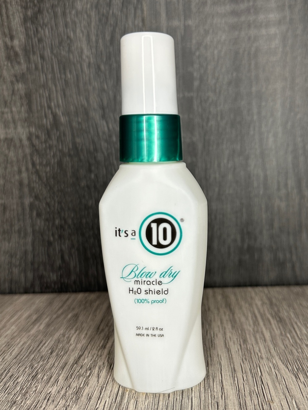 it's a 10 Blow Dry Miracle H2O Shield - 2oz